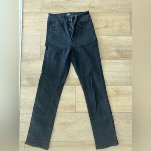 Just Black Women's Skinny Jeans in Deep Black